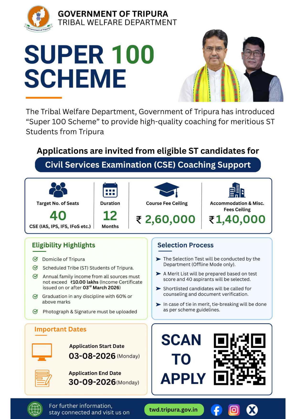 Tribal Welfare Department
