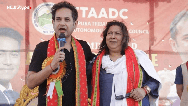 BJP-Tipra Motha names Pradyot Deb Barma's sister Kriti Singh Deb Barma as candidate for LS polls Read more at: https://www.deccanherald.com/india/tripura/tipra-motha-founders-sister-named-bjp-nominee-for-tripura-east-in-lok-sabha-2935410