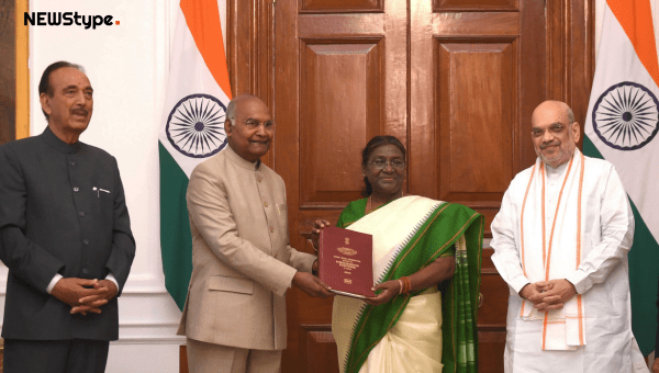 High Level Committee submits its report on 'One Nation One Election' to President Droupadi Murmu.