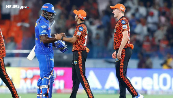 IPL 2024 SRH vs MI Highlights Hyderabad hold nerves to win historic match