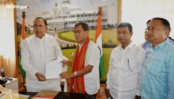 Jitendra Chowdhury took over as the Leader of the Opposition after Animesh Debvarma