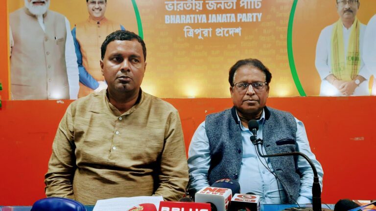 ত্রিপুরার দুটি লোকসভা আসনের জন্য বিজেপি -র নির্বাচনী প্রচারের সূচনা হবে ৮ মার্চ